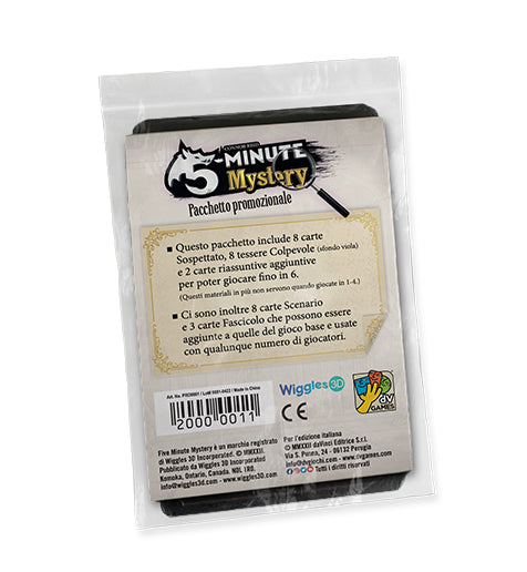 5 Minute Mystery: Pacchetto Promozionale - Espansione