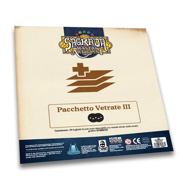 Sagrada: Mastri Artigiani - Pacchetto Vetrate III - Espansione