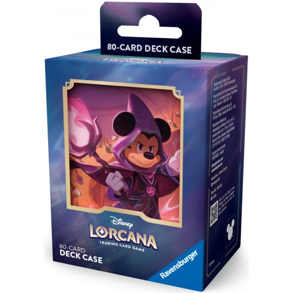 Lorcana: Deck Box - Mickey Mouse, Wayward Sorcerer
