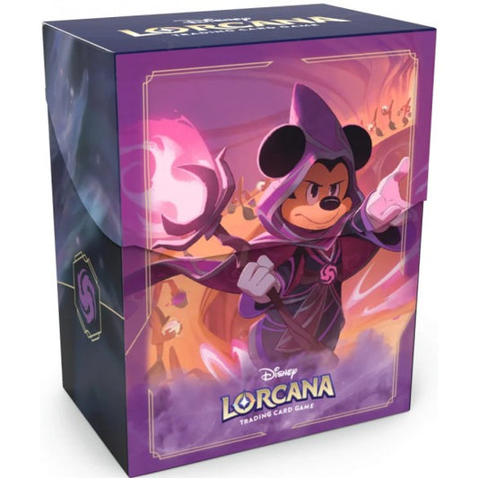 Lorcana: Deck Box - Mickey Mouse, Wayward Sorcerer