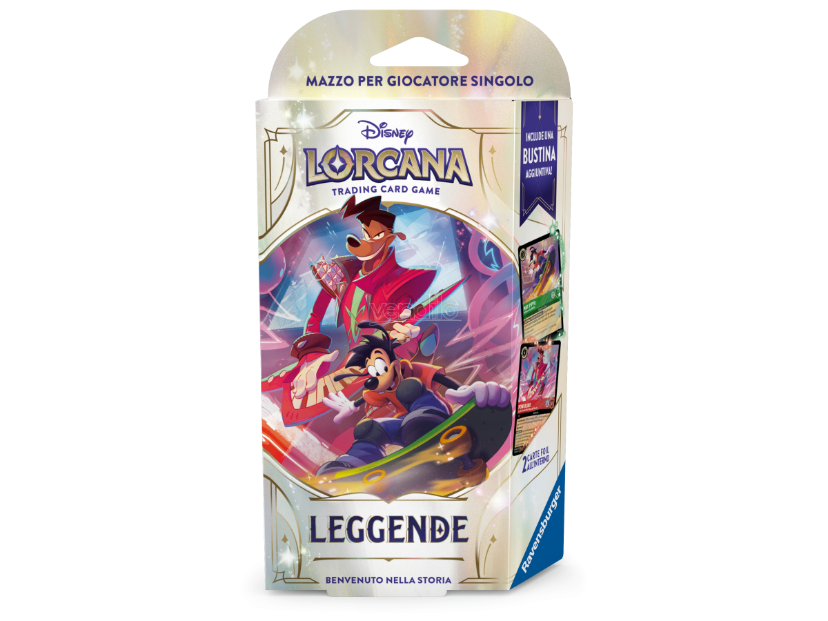 Lorcana: Leggende - Starter Deck Smeraldo/Rubino