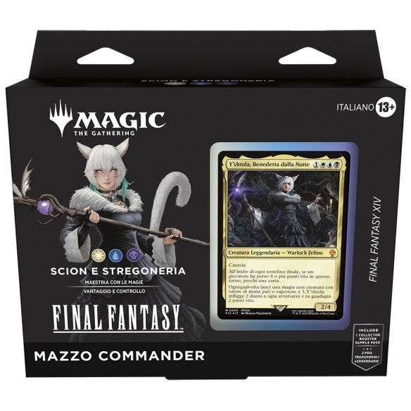 Magic: The Gathering - Final Fantasy - Mazzo Commander - Scion e Stregoneria