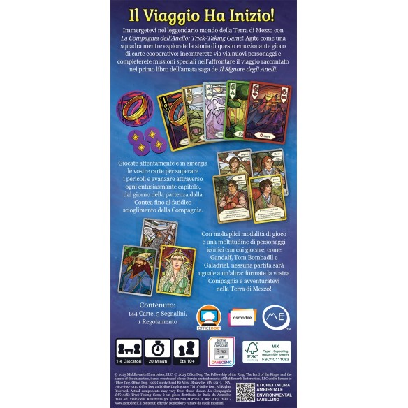 Il Signore degli Anelli: La Compagnia dell'Anello - Trick-Taking Game