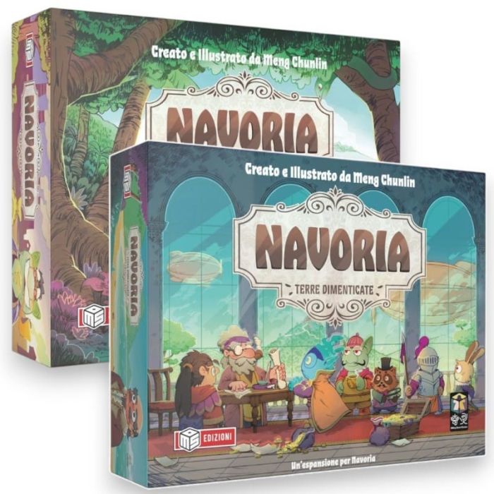 Navoria + Navoria: Terre Dimenticate - Espansione - Small Bundle