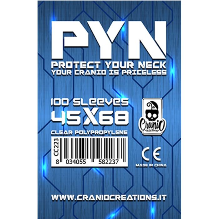 PYN: 100 Sleeves (Size 45 x 68 mm)