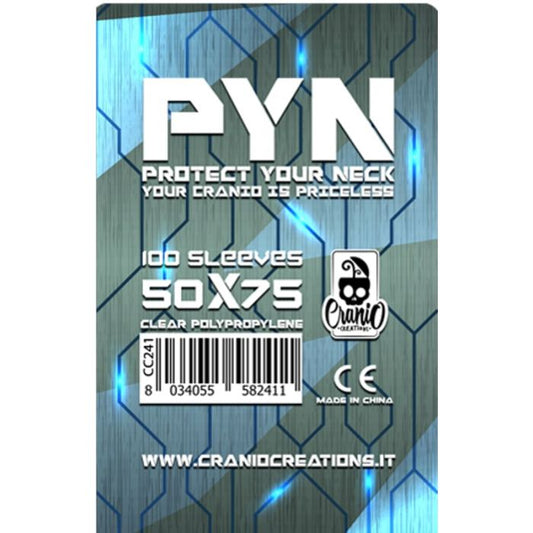 PYN: 100 Sleeves (Size 50 x 75 mm)