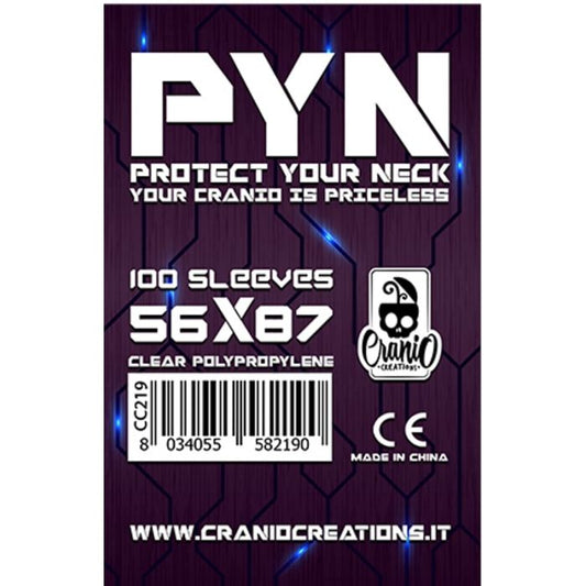 PYN: 100 Sleeves (Size 56 x 87 mm)