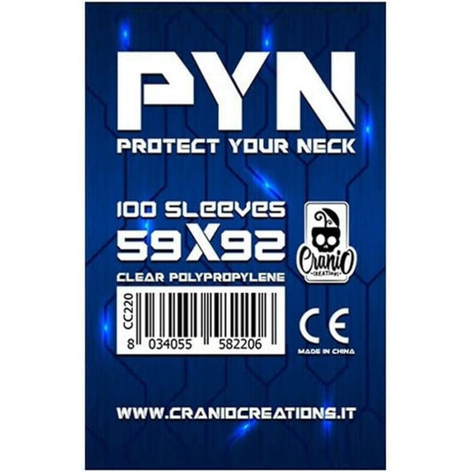 PYN: 100 Sleeves (Size 59 x 92 mm)