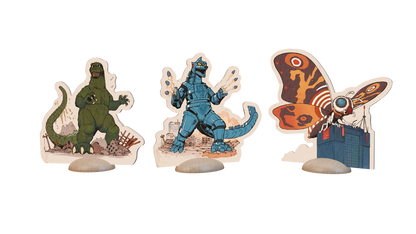 King of Tokyo Godzilla - Godzilla Mechagodzilla e Mothra