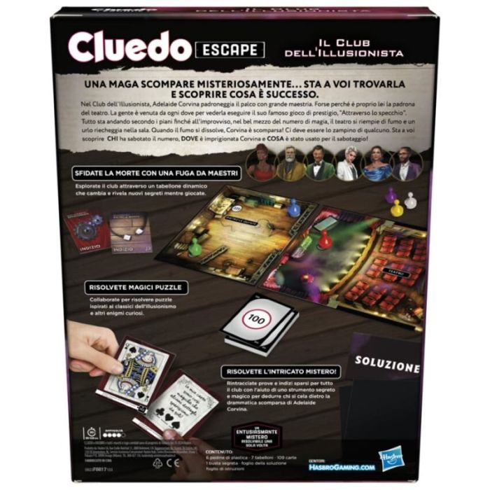 Cluedo Escape - Il Club dell'Illusionista