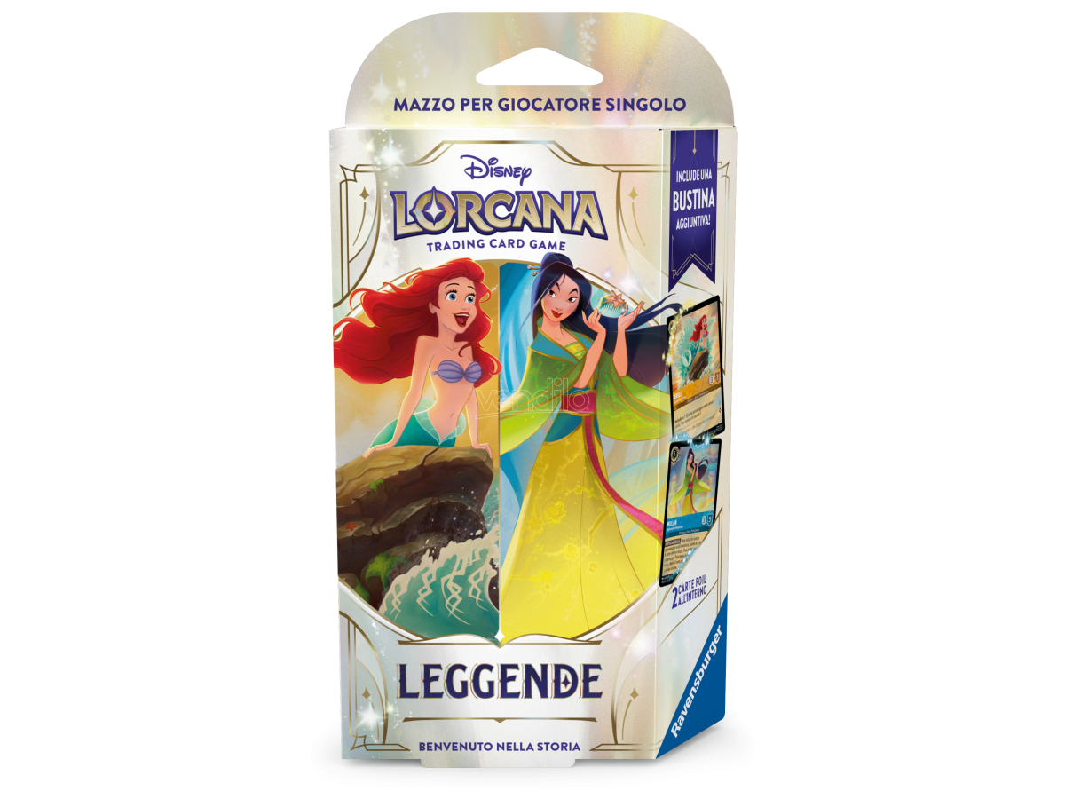 Lorcana: Leggende - Starter Deck Ambra/Zaffiro