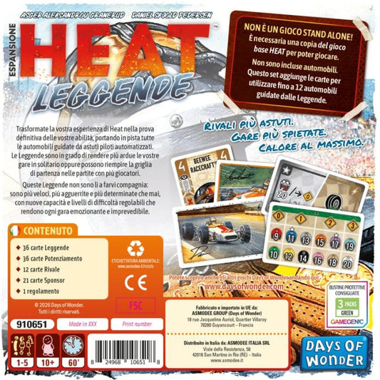 Heat: Leggende - Espansione