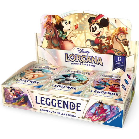 Lorcana: Leggende - Booster Pack Display da 24 Buste