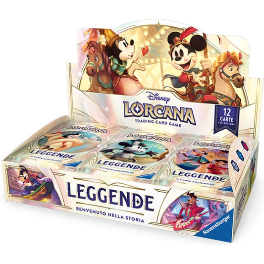 Lorcana: Leggende - Booster Pack Display da 24 Buste