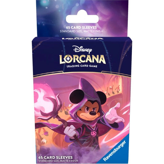 Lorcana: Standard - Matte - Mickey Mouse, Wayward Sorcerer (65 bustine)