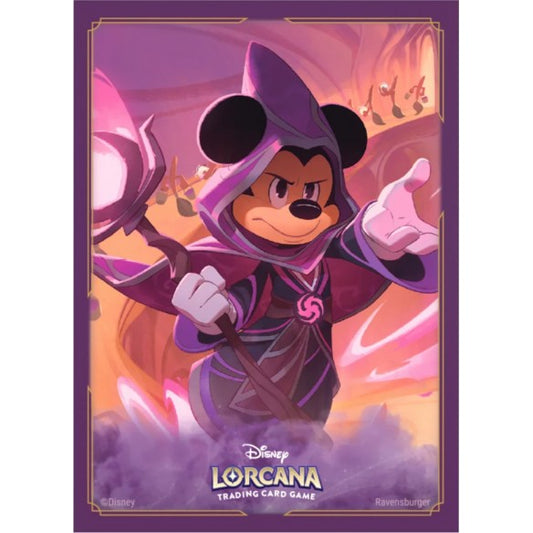 Lorcana: Standard - Matte - Mickey Mouse, Wayward Sorcerer (65 bustine)