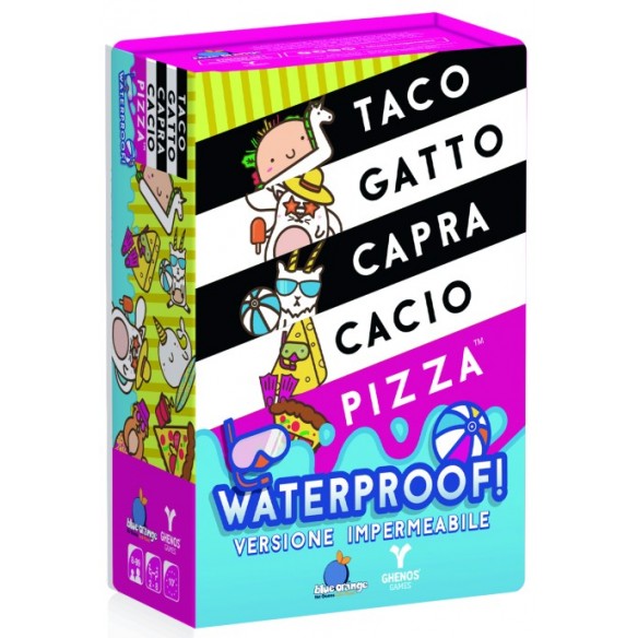 Taco Gatto Capra Cacio Pizza - Waterproof