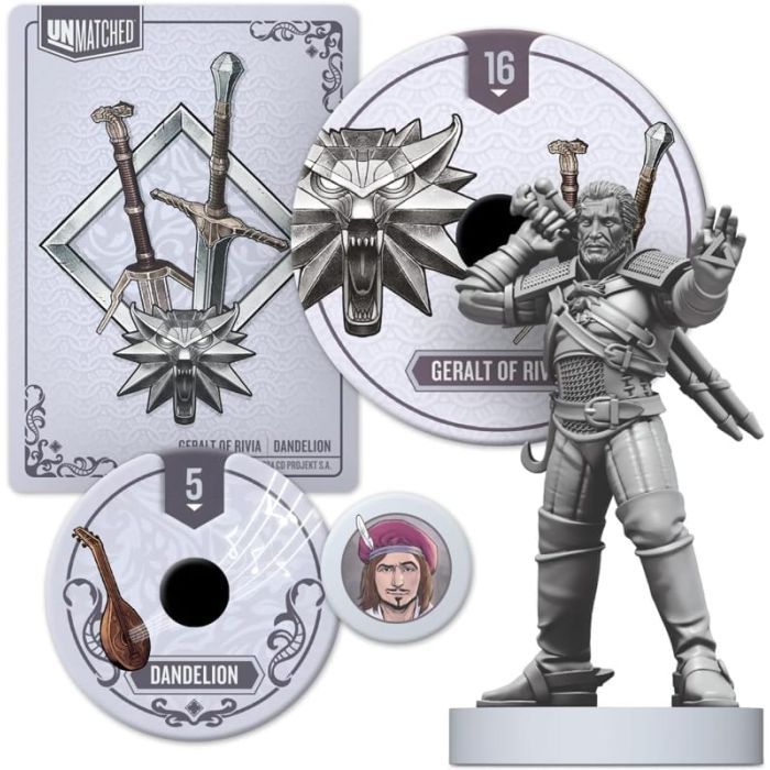 Unmatched: The Witcher - Steel & Silver