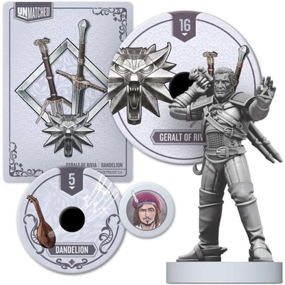 Unmatched: The Witcher - Steel & Silver